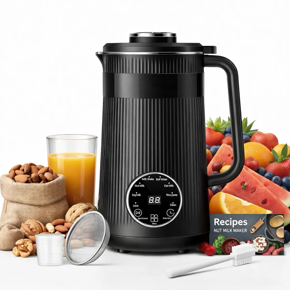 8-In-1 Multifunctional Automatic Nut Milk Machine